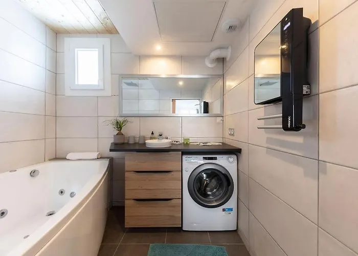4-room Center - L'atmosphere Balneo 格勒诺布尔